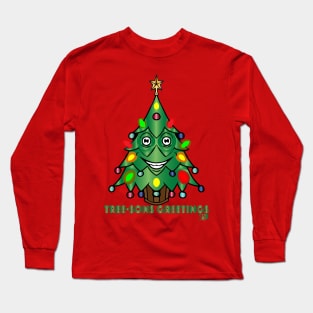 Tree-sons Greetings Long Sleeve T-Shirt